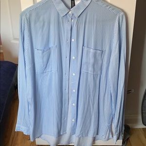H&M flowy button up shirt